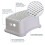 Dreambaby Step Stool for Kids 1 Pack (Grey) 5
