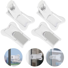 WENRERO 4 PCS Sliding Door Locks for Baby Proofing