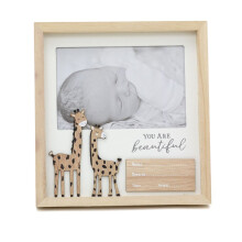 6x4 Keepsake Baby Photo Frame | Wooden Freestandin