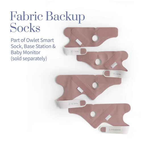 Owlet Accessory Fabric Sock for Smart Sock 3 Baby 1