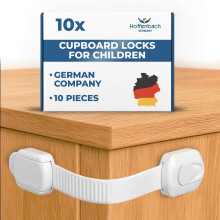 Hoffenbach 10x Cupboard Locks for Children – Child