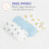 Bambino Mio, Mioboost Classic Flat Nappy Insert to Maximise Absorbency, White, (3 Pack of 2) 2