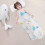 Ballery Soft Large Swaddle Blankets - 3 Pack Cotto 4