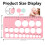Nipple Ruler,2pcs Essential Flange Sizing Measurem 2