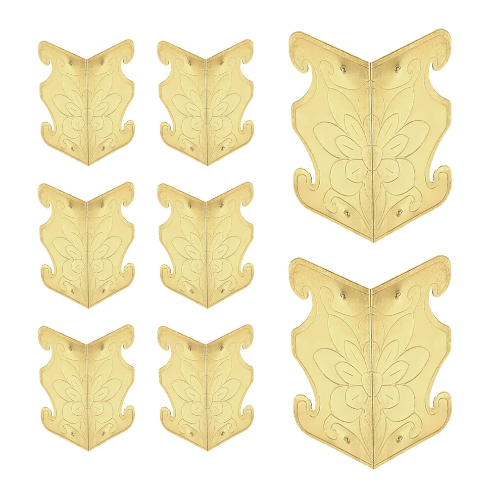 8 Pcs Baseboard Corner Protectors, De Sourcing Map