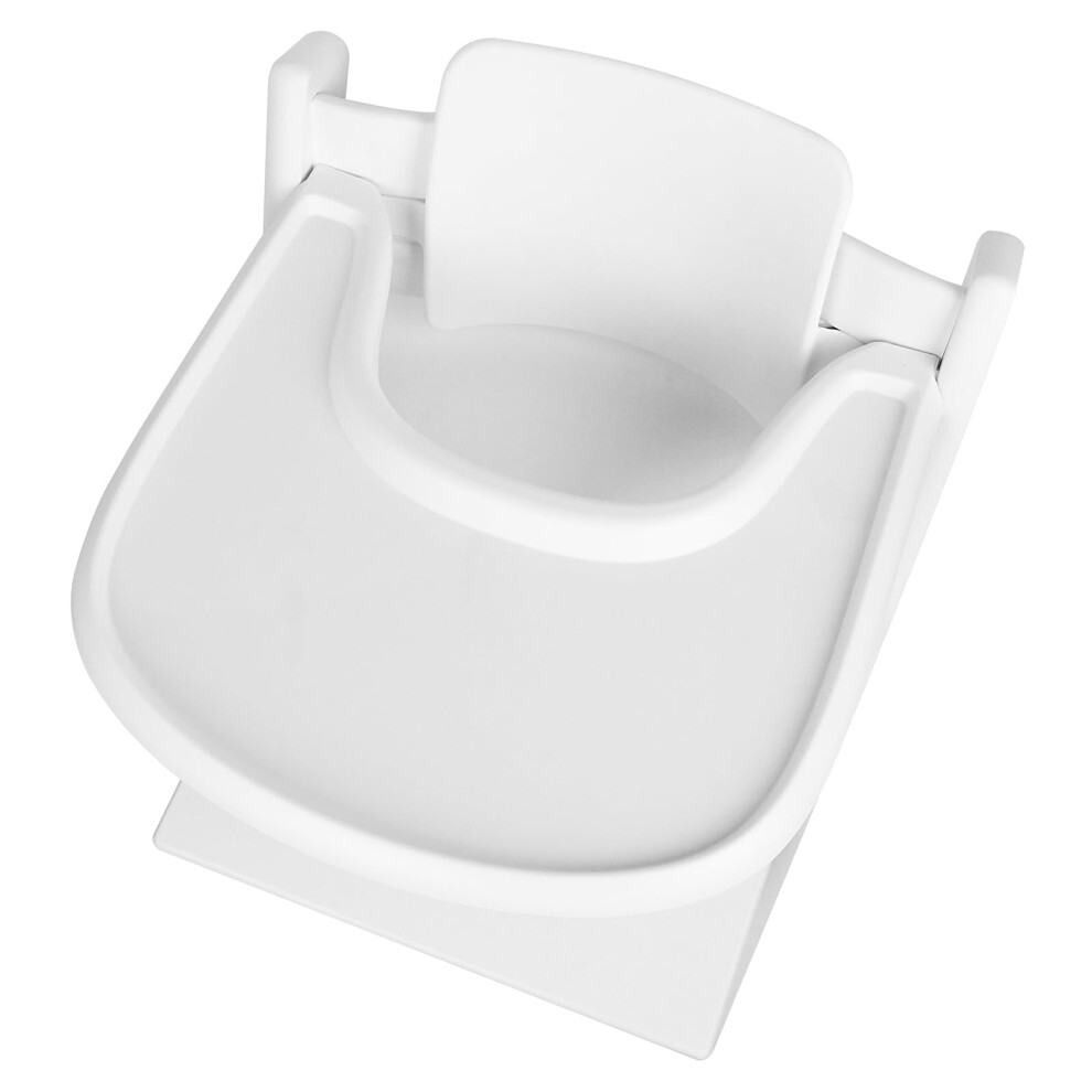 For Stokke Tripp Trapp Tray,-Smooth Su White Hlvein