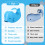 Viitech Universal Faucet Silicone Cover, Cute Whal 6