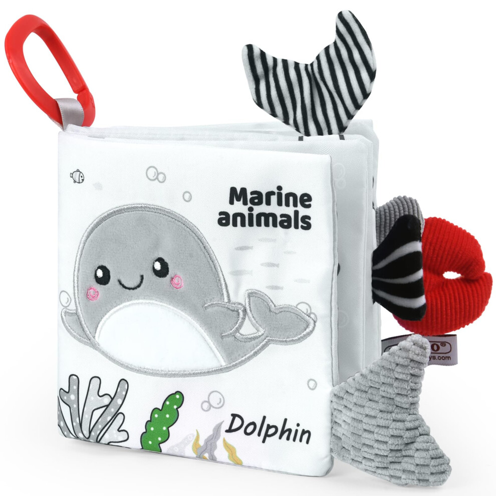 Soft Toys - Baby Bath Cloth Book With 3D A Vicloon