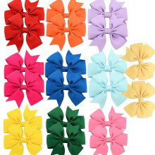 Cosyhav Hair Bows,Hair Bows For Girls,Grosgrain Ribbon Hair Clips Suitable For Baby,Toddlers,Little Girls(10 Colors,20pcs)