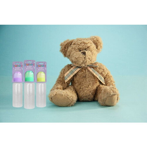 Pack of 6 Baby Bottle Soft Silicone Medium Flow Te 1