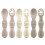 PandaEar Silicone Baby Spoons for Self Feeding 4-6 1