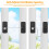 HIYAA Window Locks for UPVC Windows, 4 Packs Windo 3