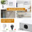2 Pcs Plug Socket Covers UK Double Socket Cover for Safety, Waterproof Socket Cover Box for Home, Kitchen and School 2