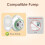 Maymom Duckbill Valve Compatible with Elvie Stride 3