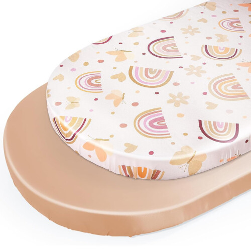 Unicorn Castle 2 Pack Basket Fitted Sheets, Soft F