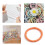 CODKU 100Pcs Elastic Hair Bands, Baby Elastics Hai 3