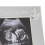 Silver Plated Baby's Scan Photo Frame with Embosse 3