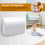 2 Pcs Plug Socket Covers UK Double Socket Cover for Safety, Waterproof Socket Cover Box for Home, Kitchen and School 6