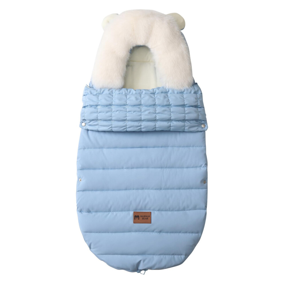Koomuao Jumuao Baby Footmuff, Winter Foot Muff For Prams,