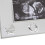 Silver Plated Baby's Scan Photo Frame with Embosse 4