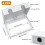 2 Pcs Plug Socket Covers UK Double Socket Cover for Safety, Waterproof Socket Cover Box for Home, Kitchen and School 3
