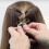 CODKU 100Pcs Elastic Hair Bands, Baby Elastics Hai 6