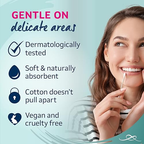 Lil-Lets Lil-Lets Cotton Wool Buds, Certified Organic, 100% 2