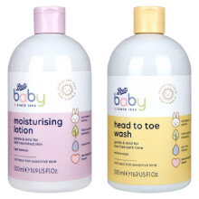 Bōots Baby Head To Toe Wash & Moisturising Lotion