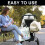 2 Pack Pram Hooks - PU Leather Pram Clips - Suitab 4