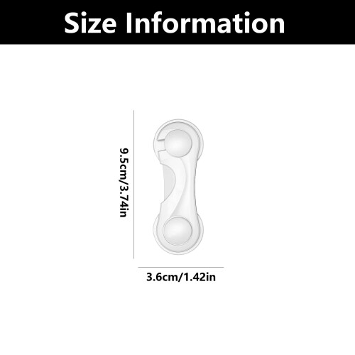 8 Pcs Cupboard Locks for Children, Child Locks for 1