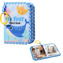 1PCS My First Baby Photo Album,Soft Cloth Family P
