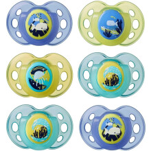 Tommee Tippee Night Time Glow in the Dark Soothers