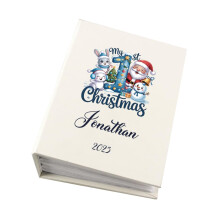Baby's First Christmas Personalised Photo Album, 1