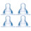 MAM Mam 99964100 Teat Set Size X 4-Pack Packaging and 1