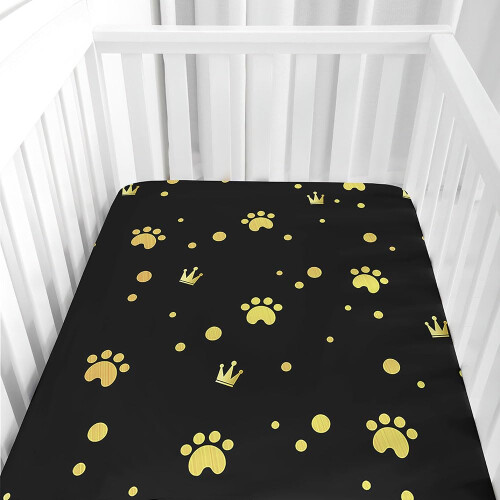 Odot Cot Bed Fitted Sheets Travel Cot Sheets, Cute 1