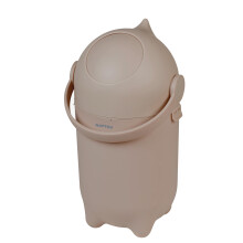 Nattou Dropy Odour-Proof Nappy Bin – Taupe – One-H