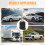 2PCS Car Seat Kick Mats,Car Back Seat Protector fo 7