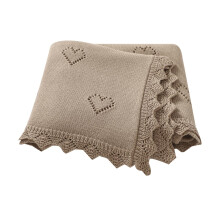 mimixiong Cellular Blanket Newborn Knitted Soft Co