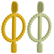Aolso Baby Teething Toys,2PCS Sensory Chew Toys wi