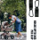2pcs Black Carabiner Clips - Heavy Duty Buggy Clip 5