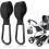 2 PCS Pram Hooks - PU Leather Pram Clips - Pram Ba 1