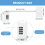 AYESY Window Locks, 2PCS Durable Window Restrictor 2