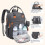 BabbleRoo Baby Changing Bag Backpack, Nappy Changi 5