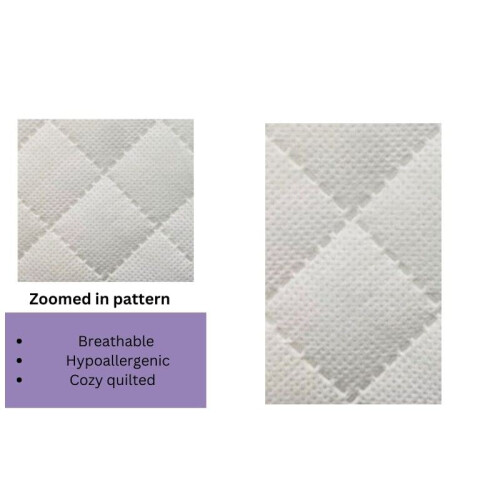 Moses basket mattress, extra thick and comfortable 2
