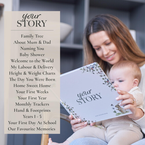 Baby Memory Book – Forest Edition Gender‑Neutral K 1