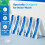 Waterpulse 120 Saline Packets for Neti Pots, Nasal 5