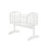 Obaby Obaby Sophie Swinging Crib (White) 1