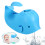 Viitech Universal Faucet Silicone Cover, Cute Whal 8