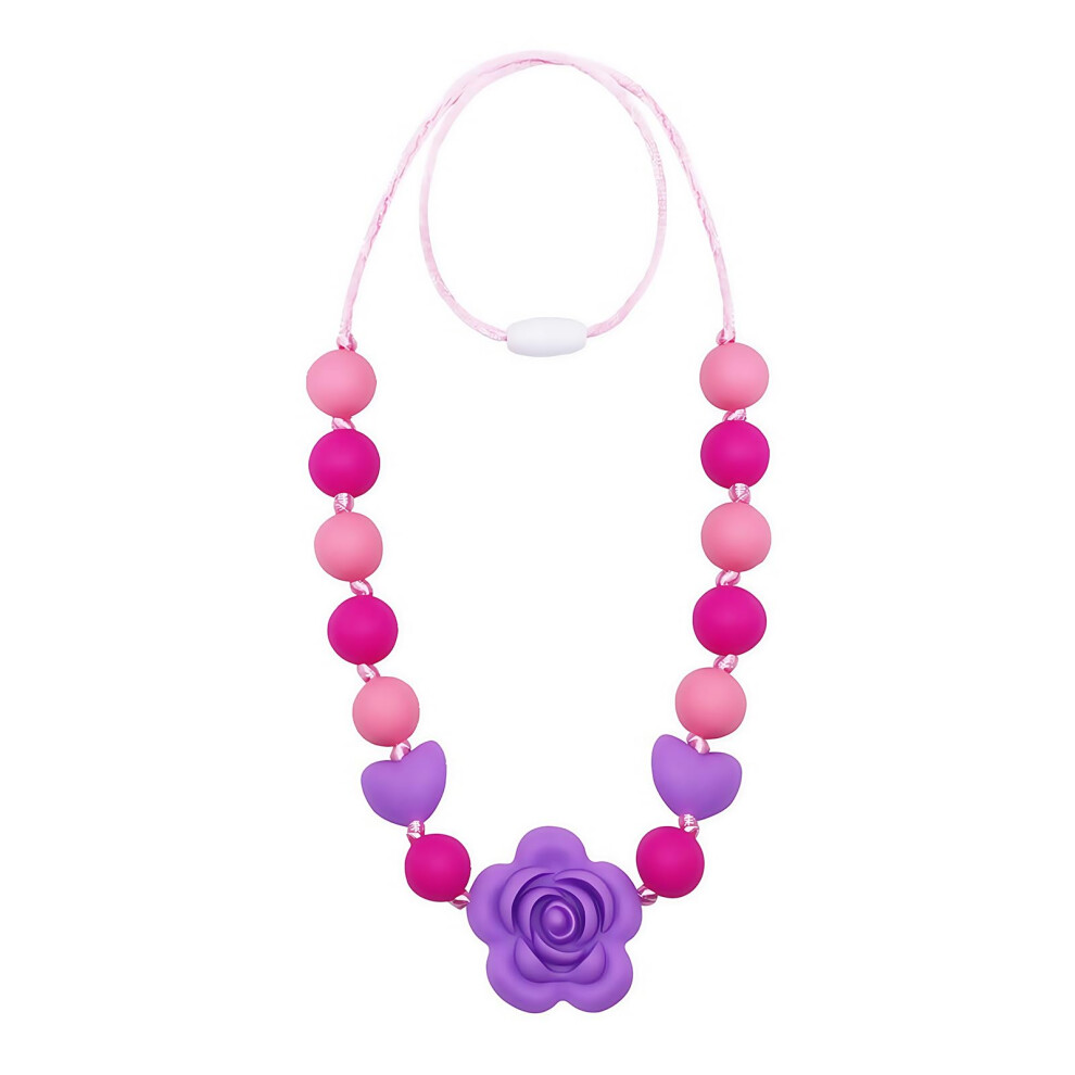 Flower Sensory Chew Necklace, Silicone Nec Ruiomii