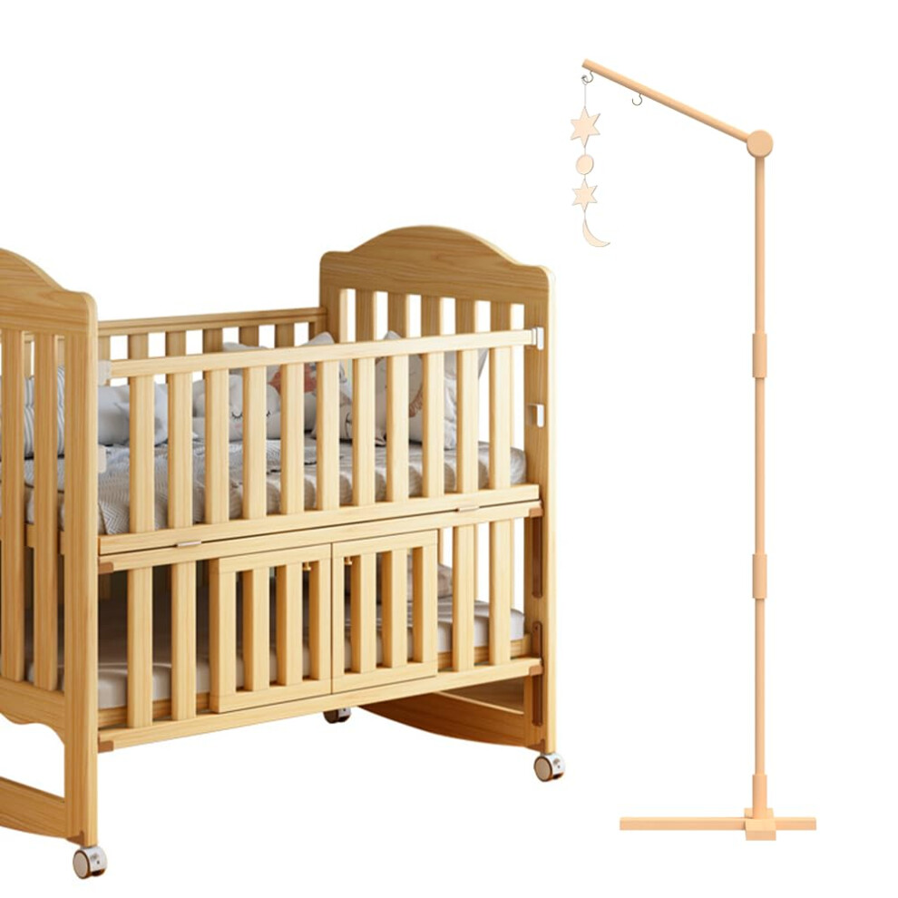 Fairy Baby ,Baby Mobile Crib Holder,Mobile Arm Wooden For Crib,Wooden Mount For Mobile Hanging,Diy Mobile Holder,Cot Mobiles For Babies, Mobile Stand